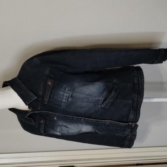 Cripple Creek Ranchwear Button Up Denim Jacket Size Medium - Picture 2 of 11